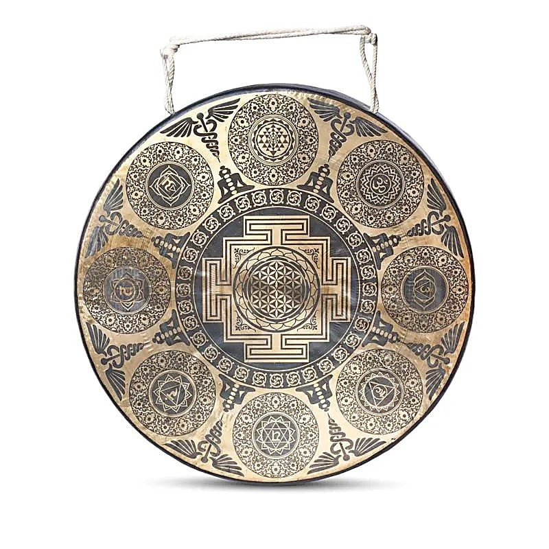 Nepalesisk Gong syv chakra 1