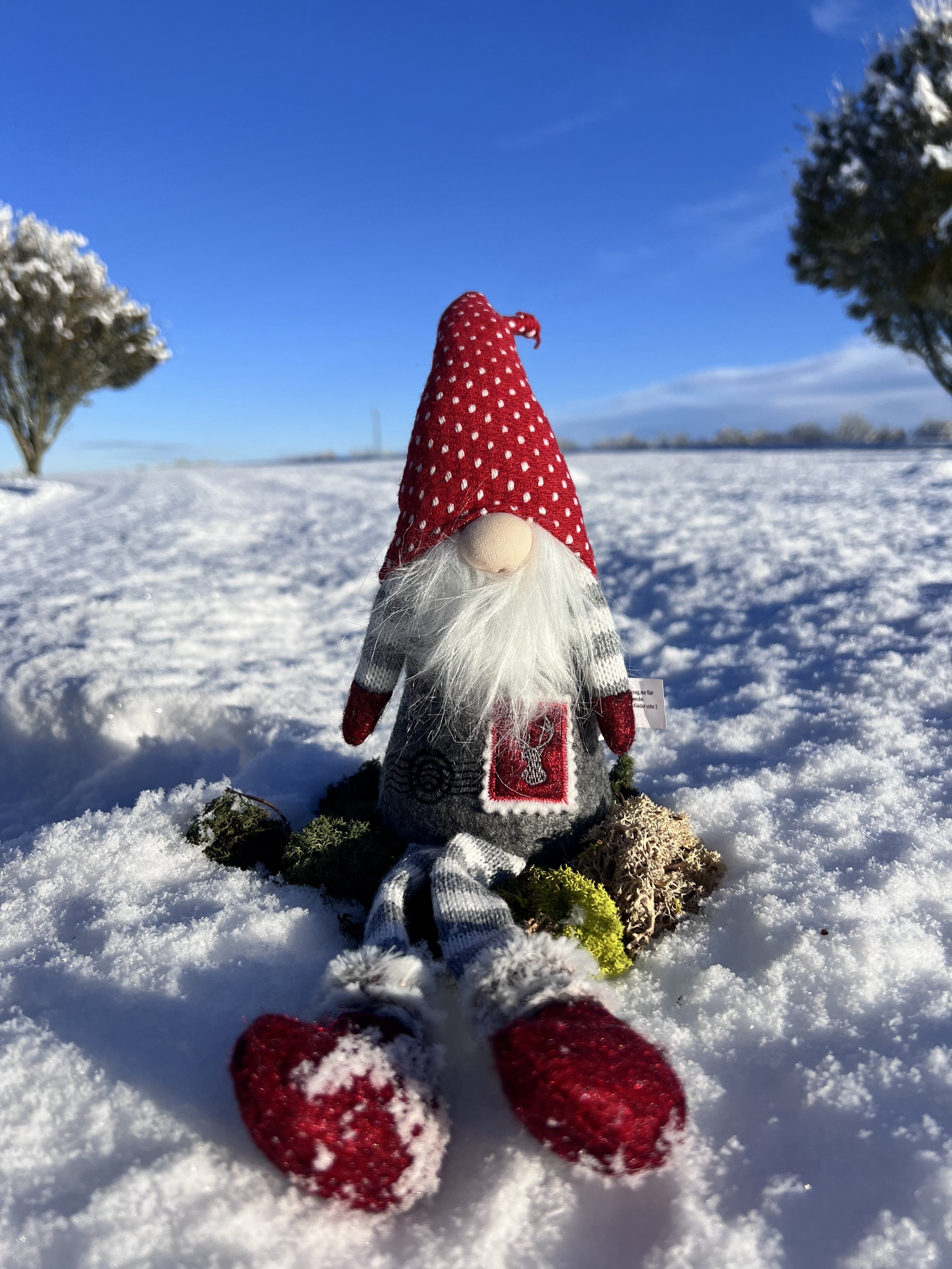Nisse med lange ben - frimærke 2