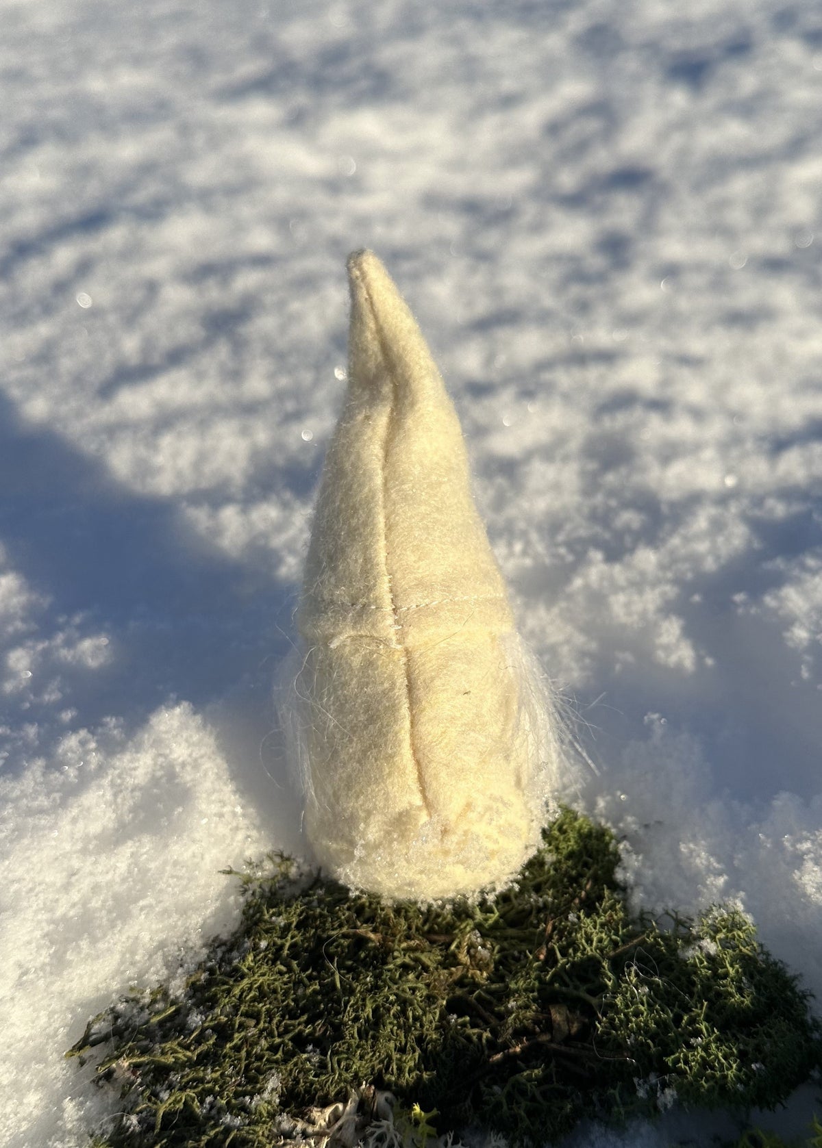 Nisse med snefnug - Hvid 2