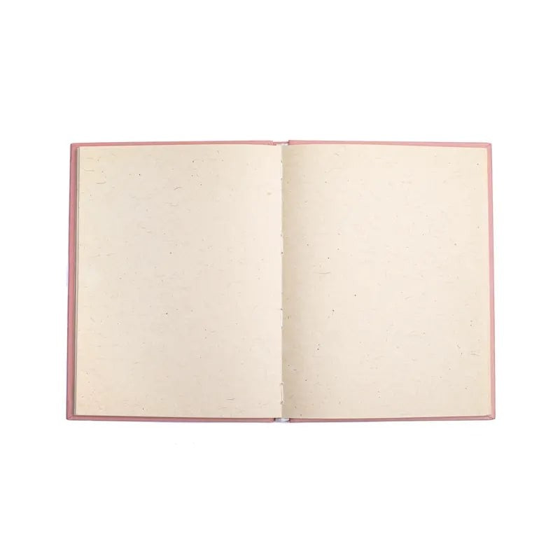 Notesbog månefaser og stjerner - gammel rosa 3