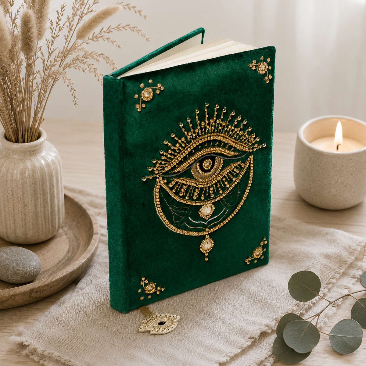 Notesbog tarot øje