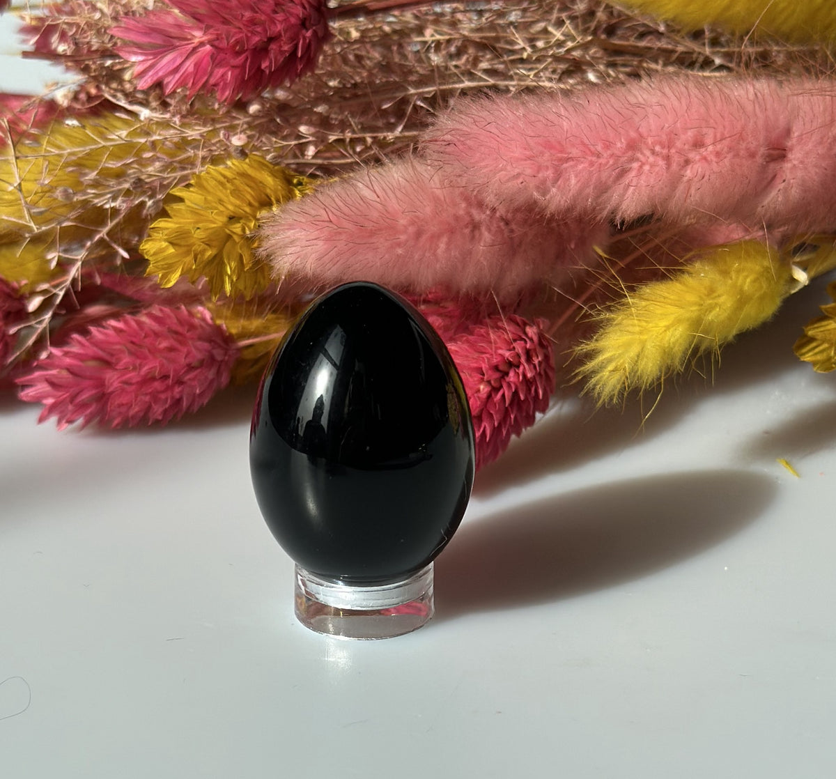Obsidian æg 3,5 cm 2