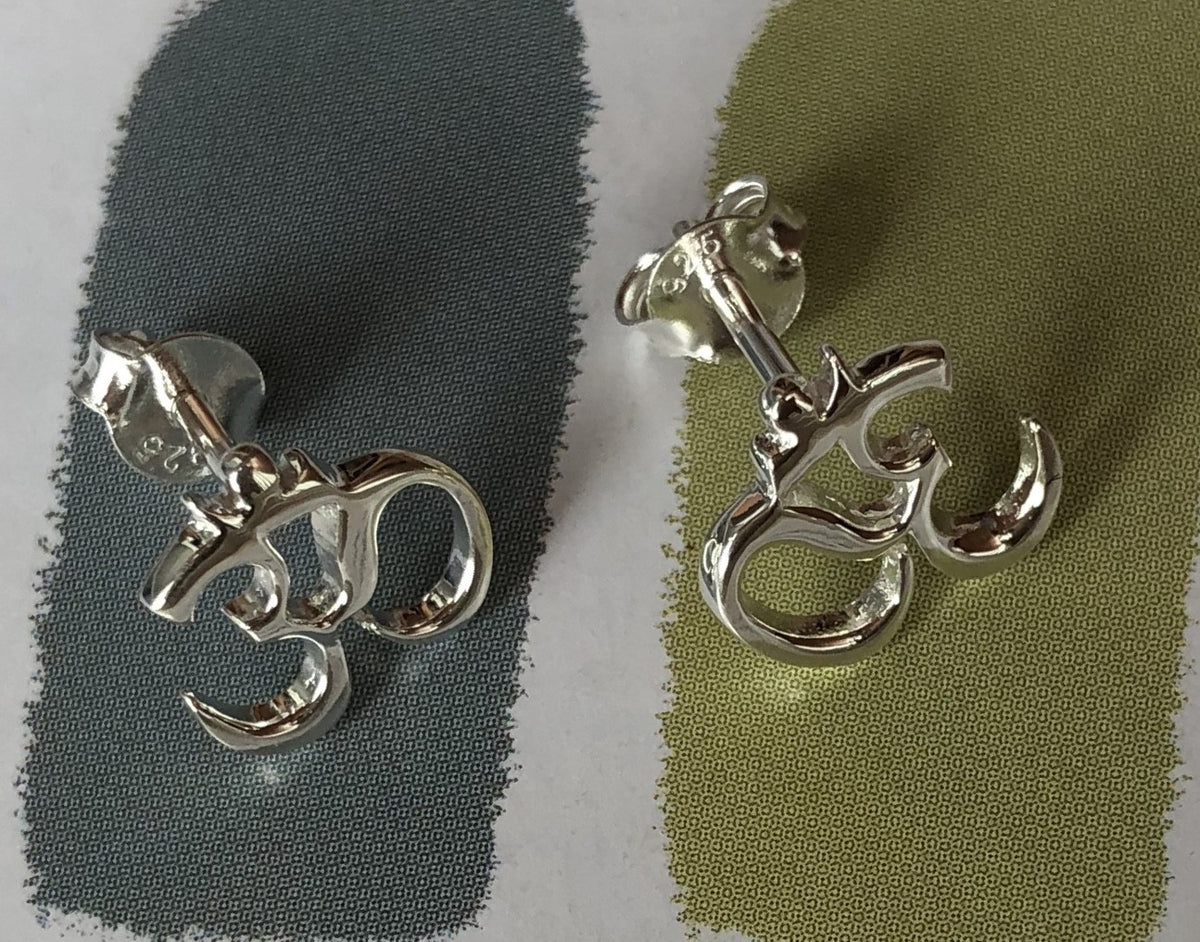 OHM ørestikker sølv 1