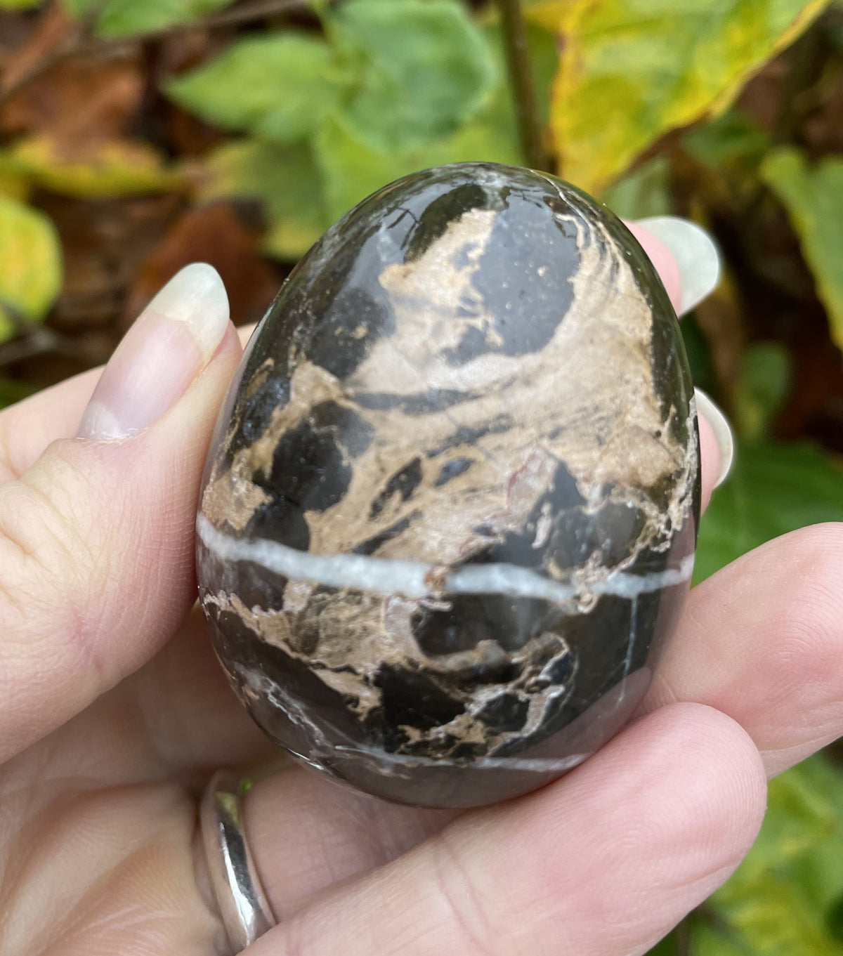 Onyx marmor æg 4,5 cm 1