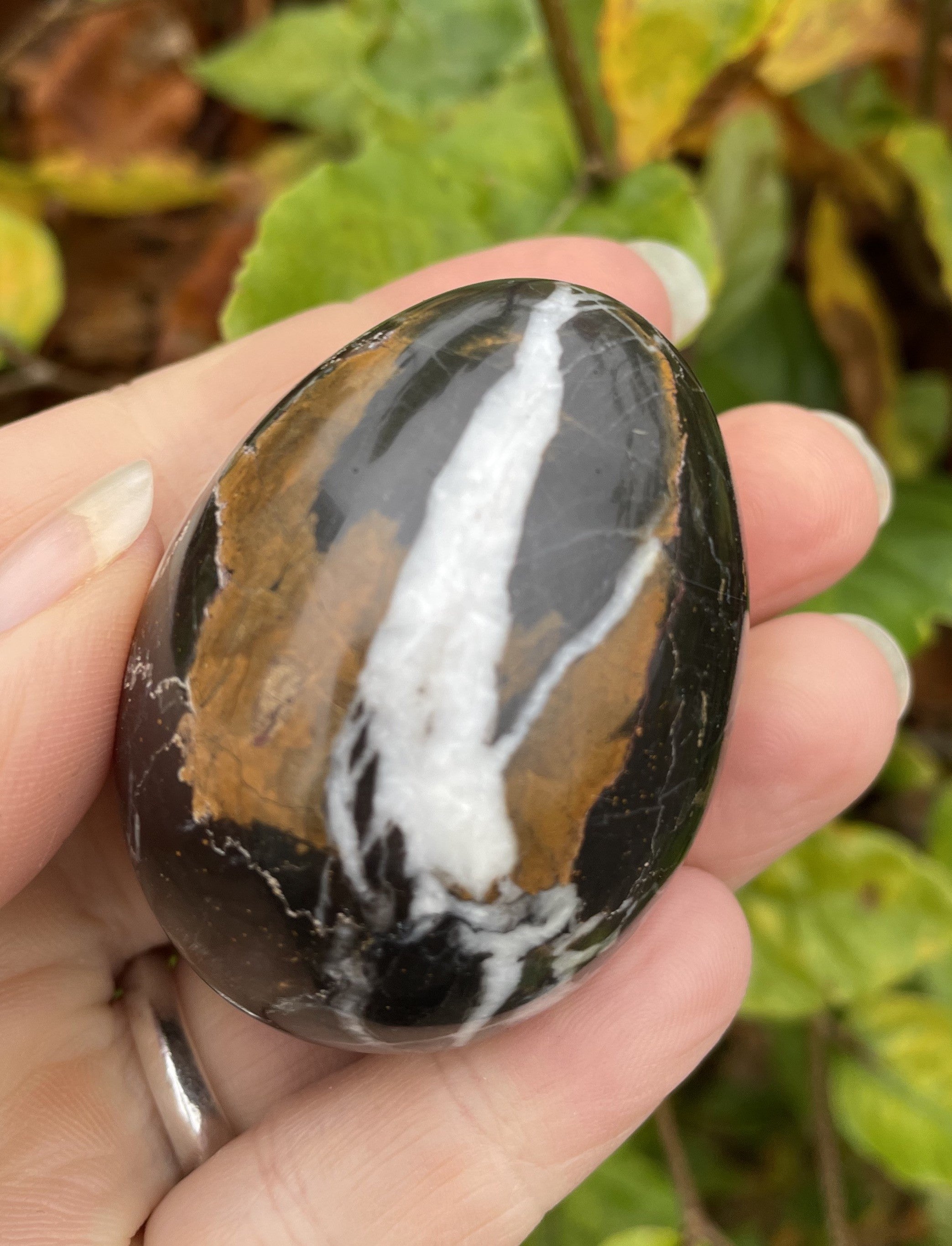 Onyx marmor æg 4,5 cm 2