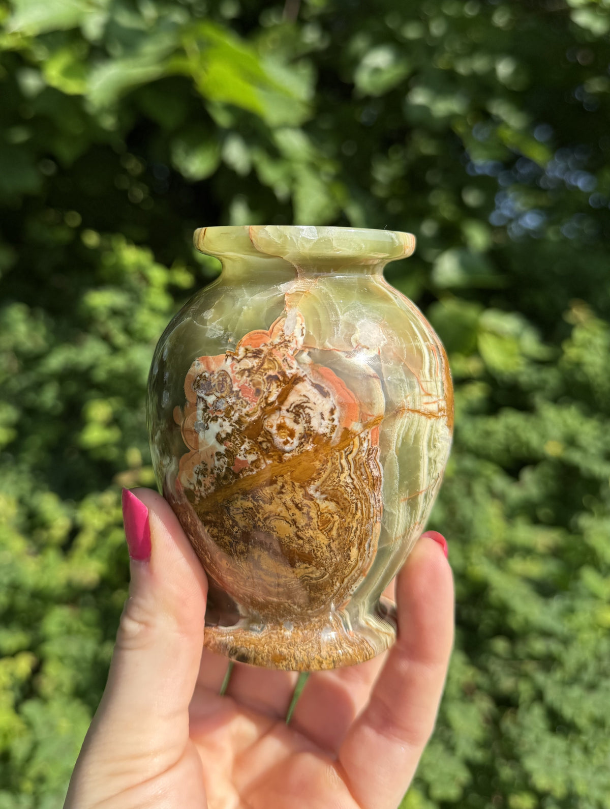 Onyx vase lille 3