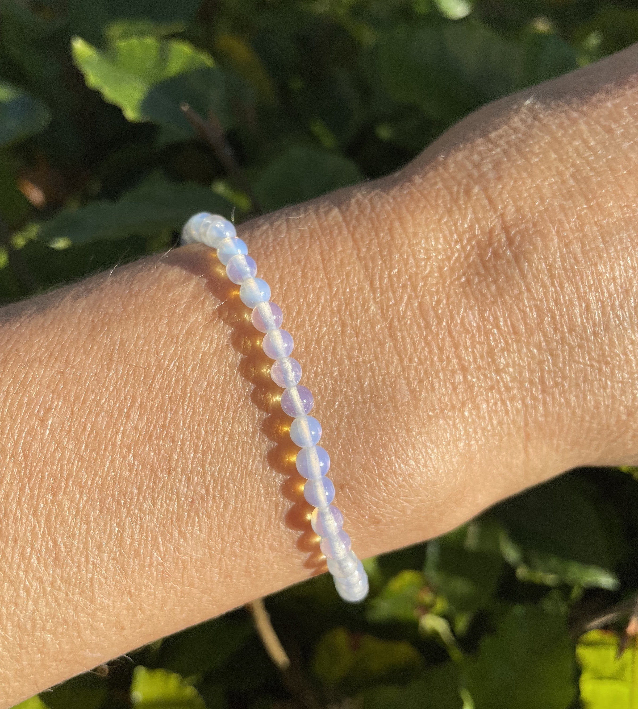 Opalit armbånd 4 mm 1