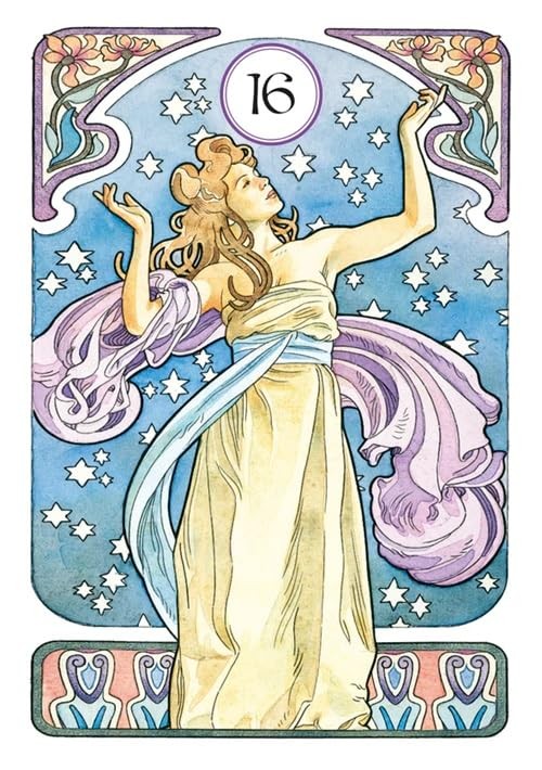 Orakelkort - Art nouveau lenormand 3