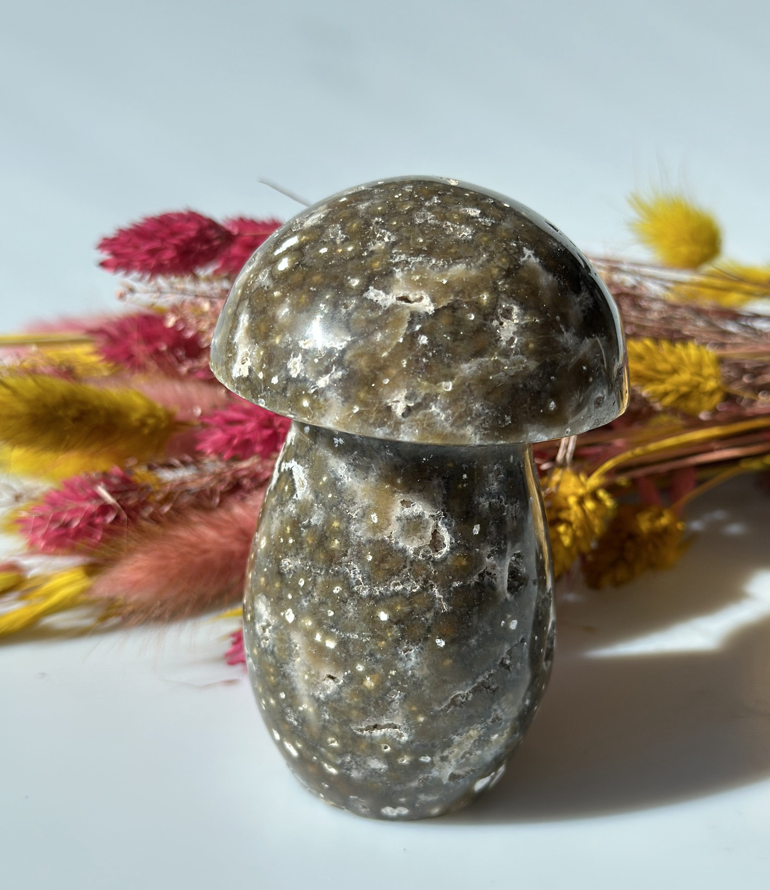 Orbicular jaspis paddehat 10 cm 2