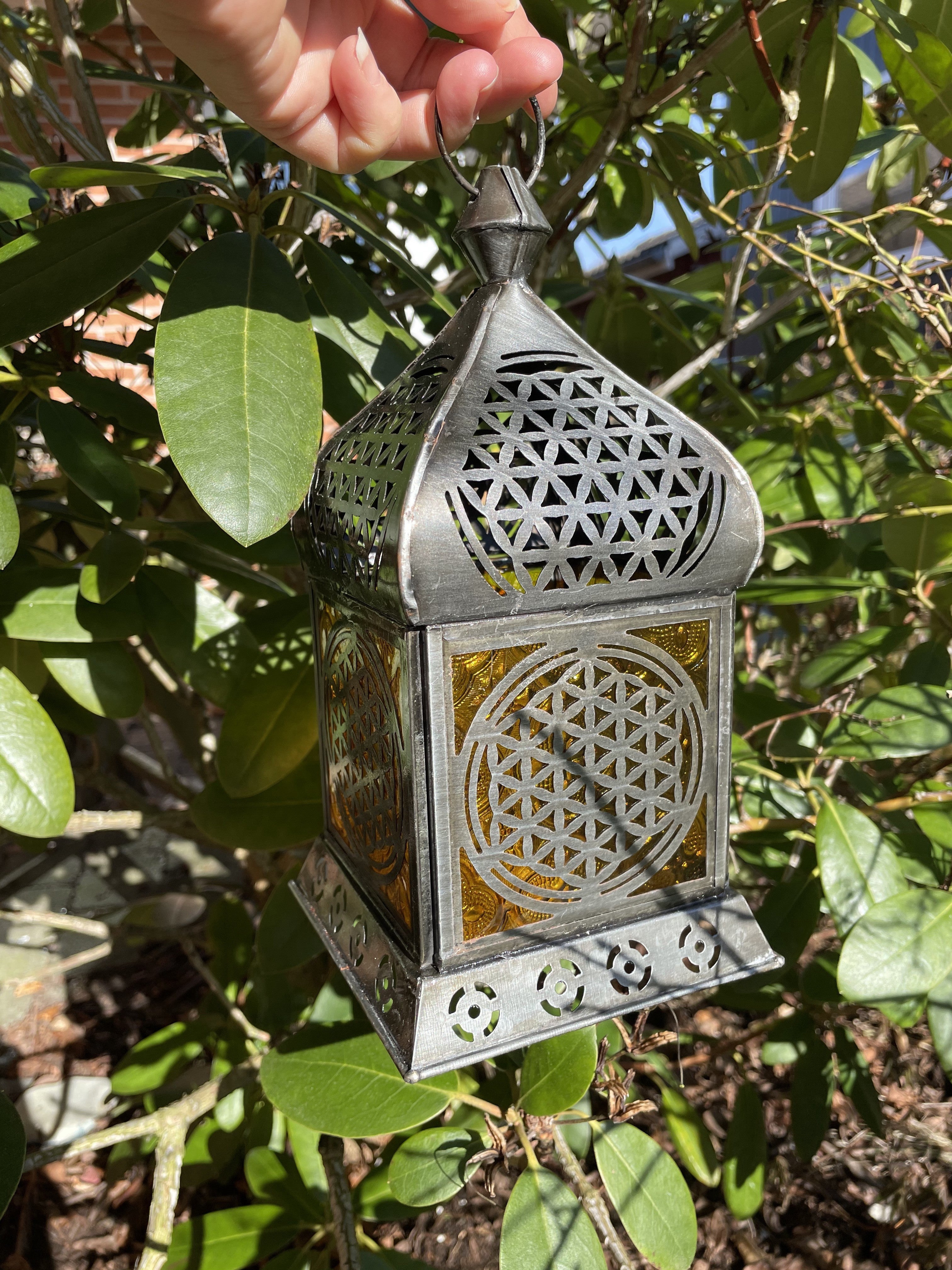 Orientalsk lanterne med livets blomst 2