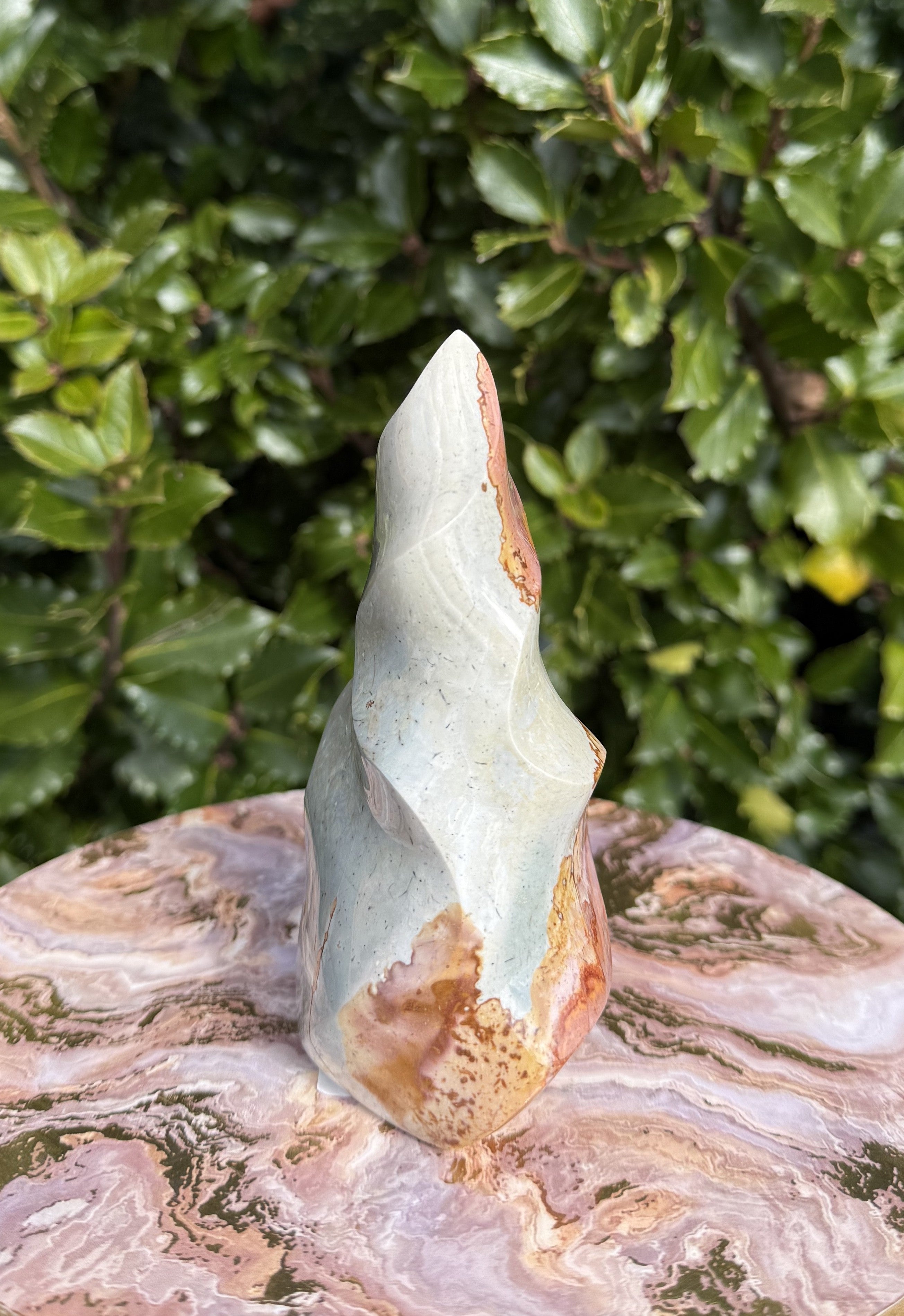 Polychrome jaspis flamme 13 cm 2