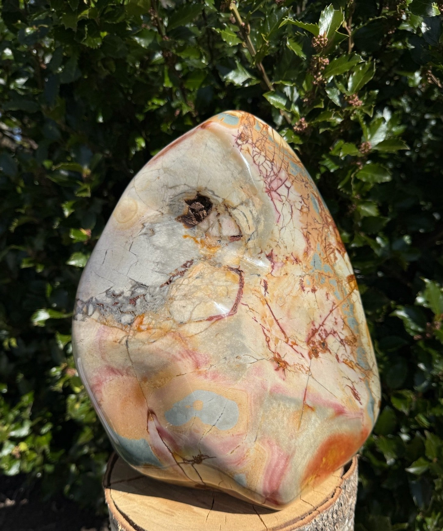 Polychrome jaspis freeform 3