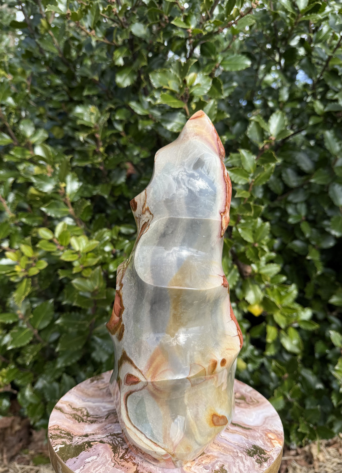 Polycrome Jaspis unika flamme 4