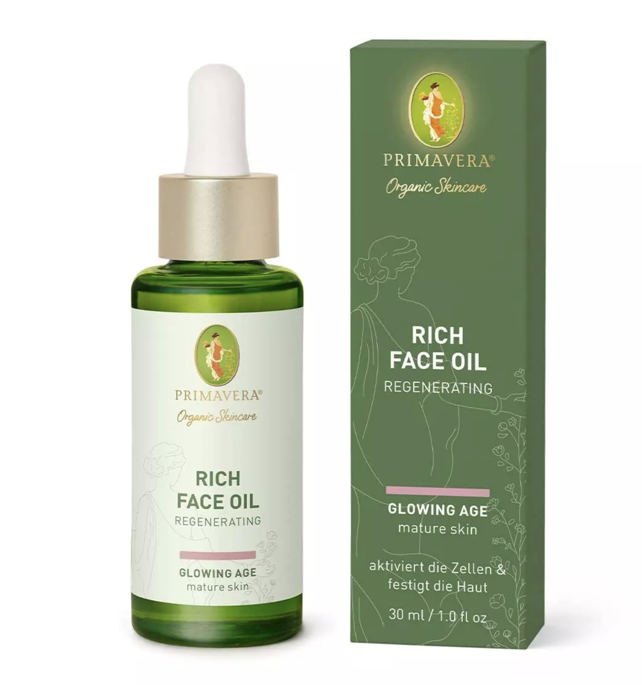 Primavera Rich Ansigtsolie - Regenerating Glowing Age 2