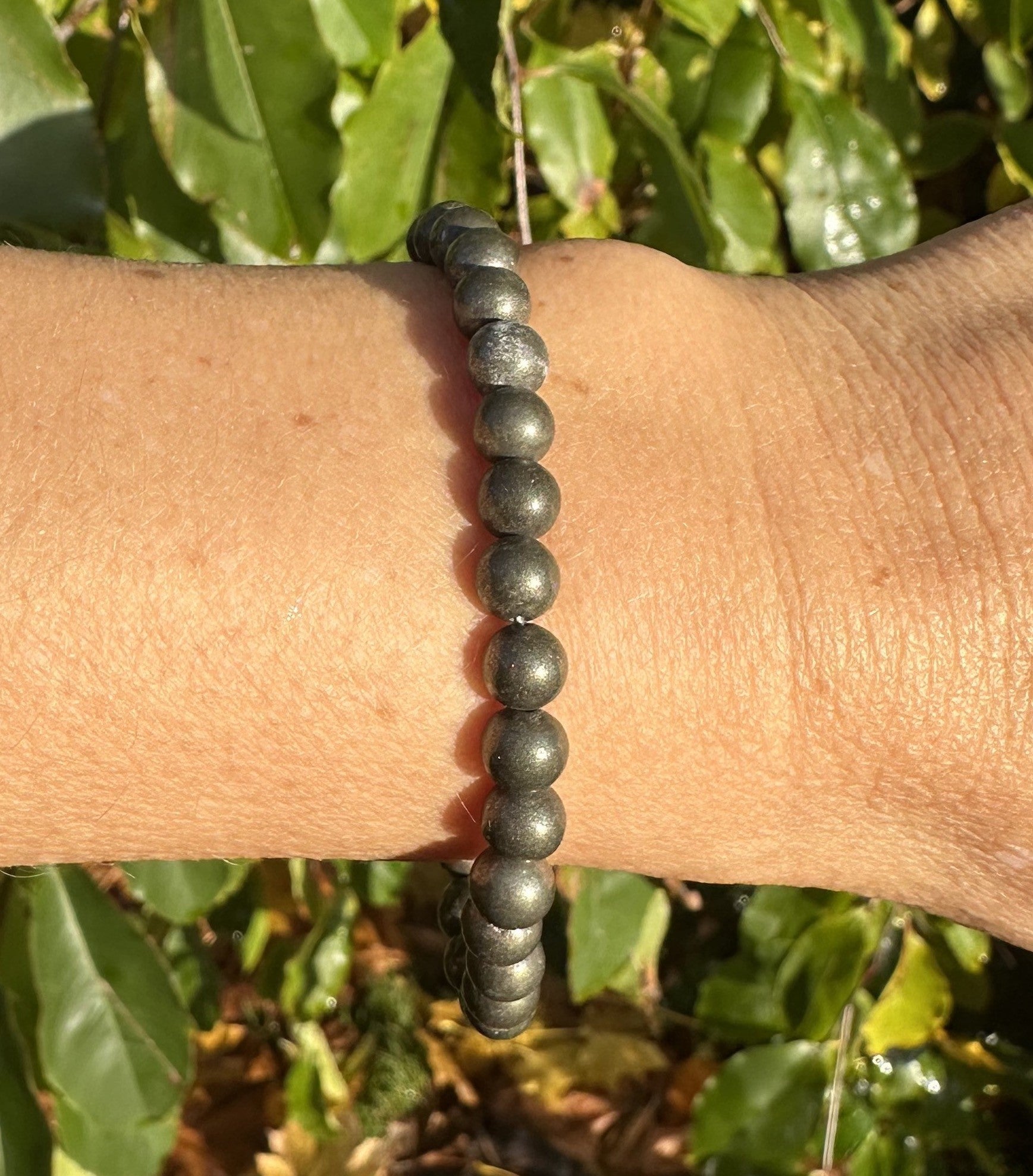 Pyrit armbånd - 6 mm. 1