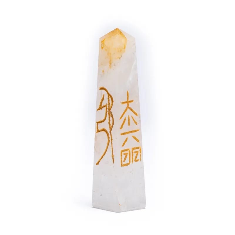 Reiki obelisk - Bjergkrystal tårn 1