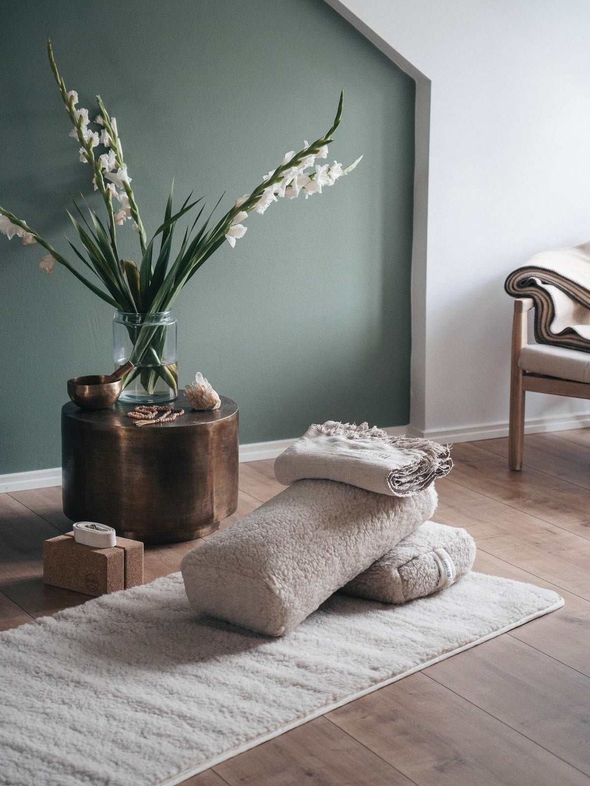 Release Wool Restorative Bolster - Sand 5