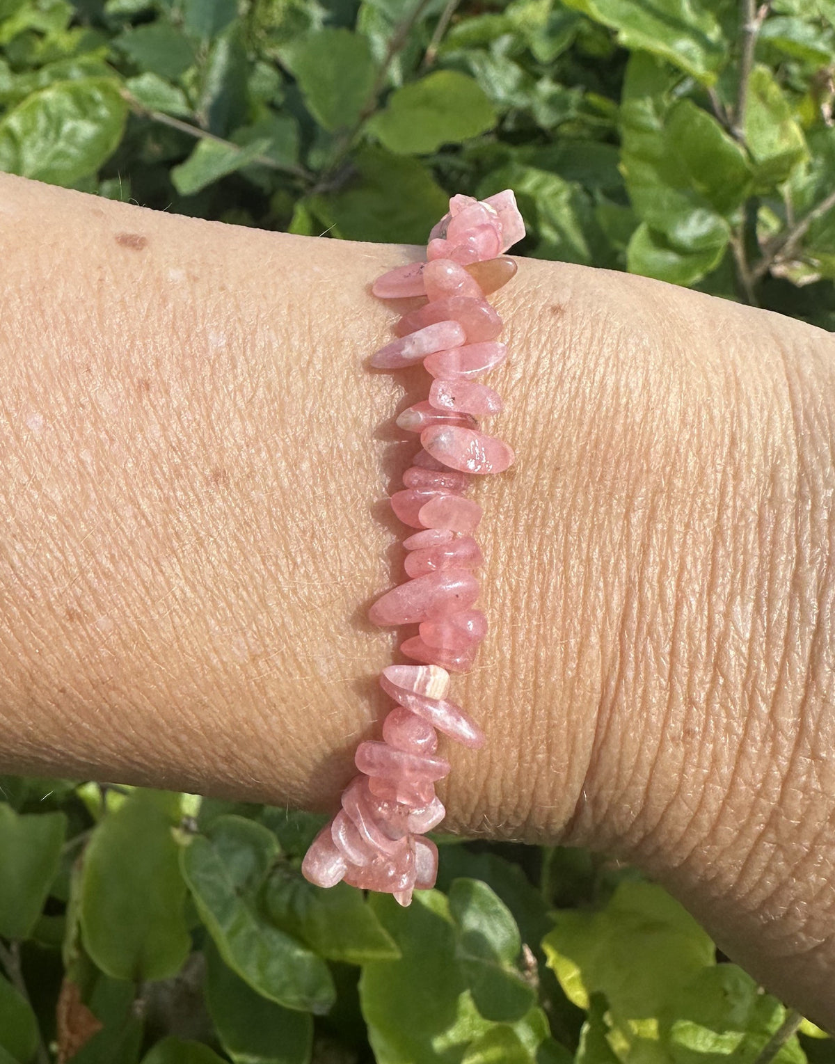 Rhodocrosit armbånd 2