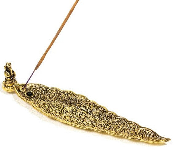 Røgelsesholder Ganesh - guld 1