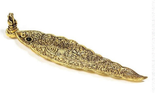 Røgelsesholder Ganesh - guld 2