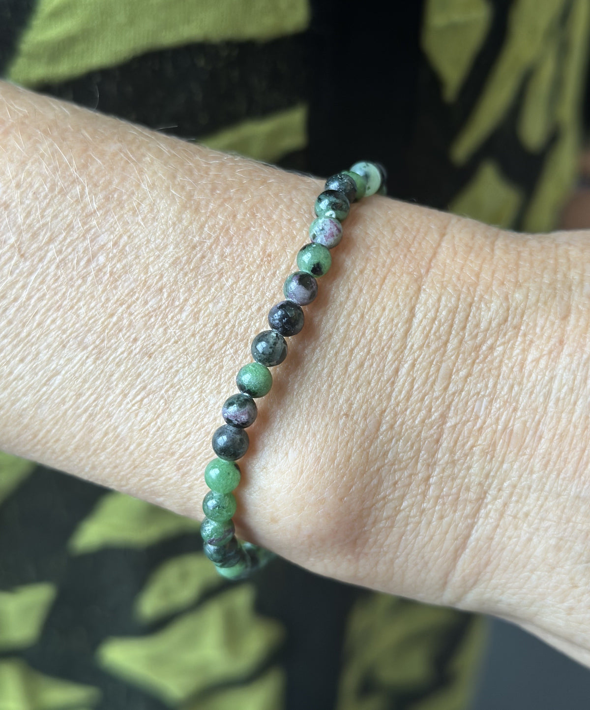 Rubin armbånd 4 mm