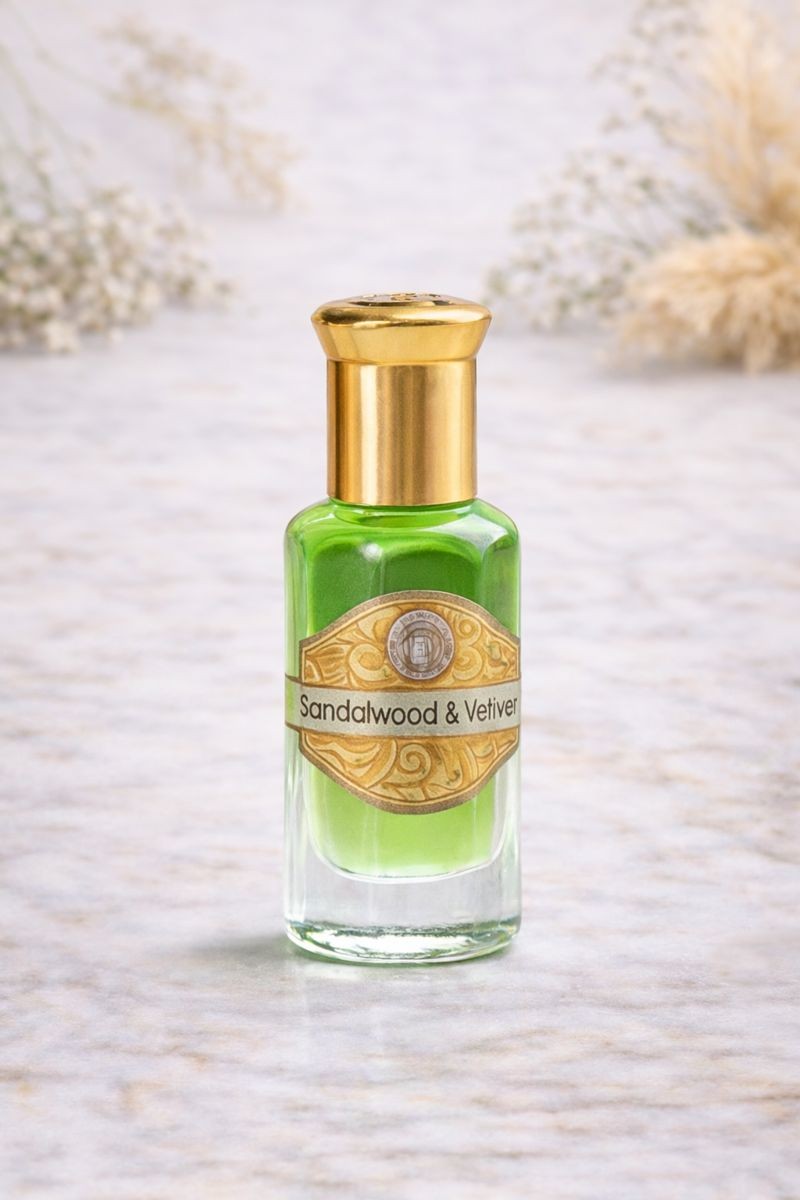 Sandalwood & vetiver duft olie 1
