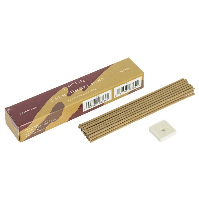 Scentsual Calm Hinoki Mint - Japansk røgelse