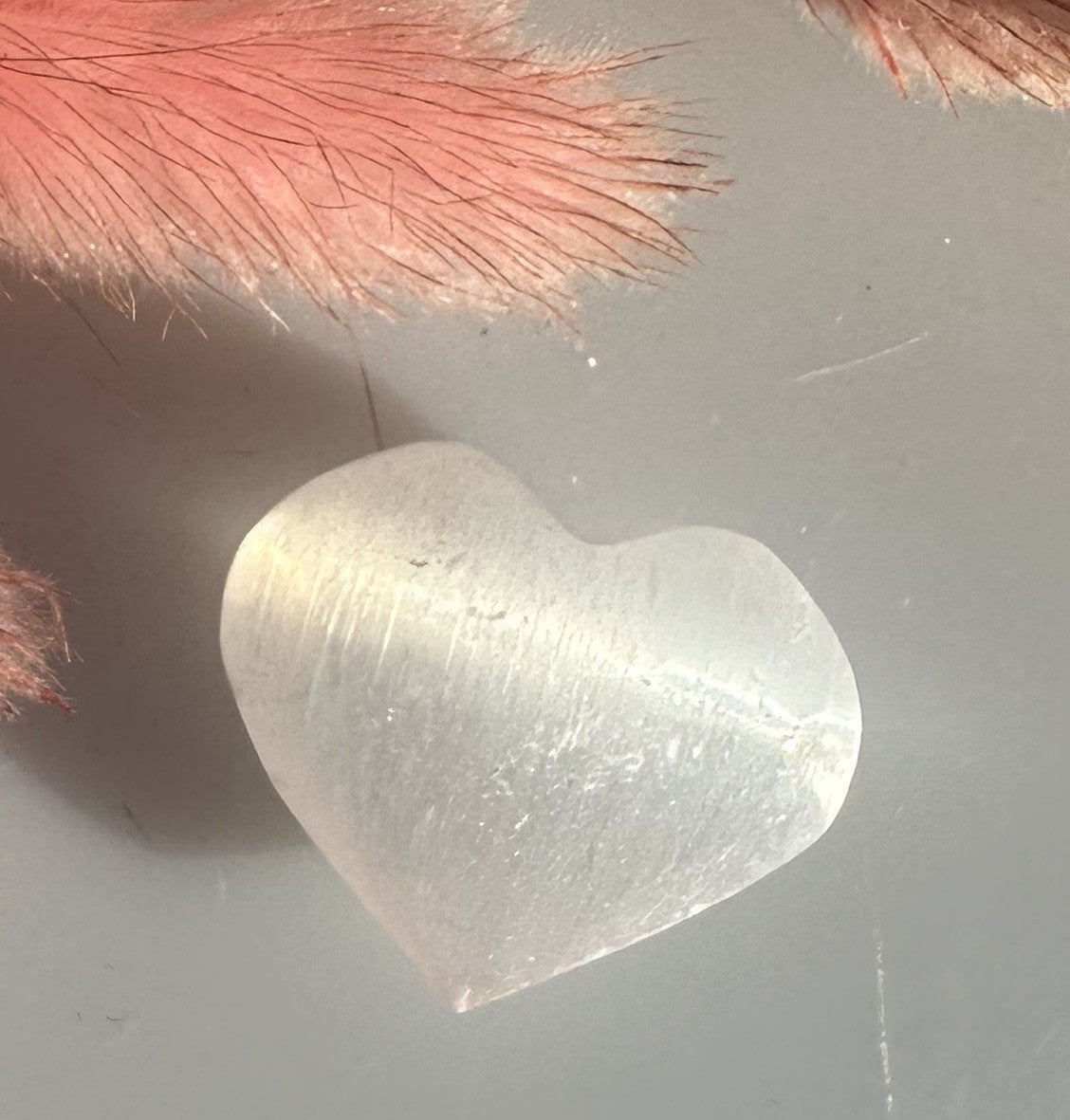 Selenit hjerte mini 2