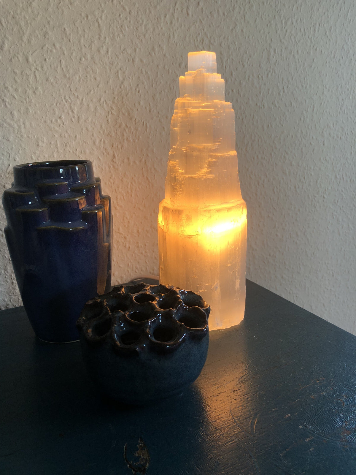 Selenit lampe 30 cm 2