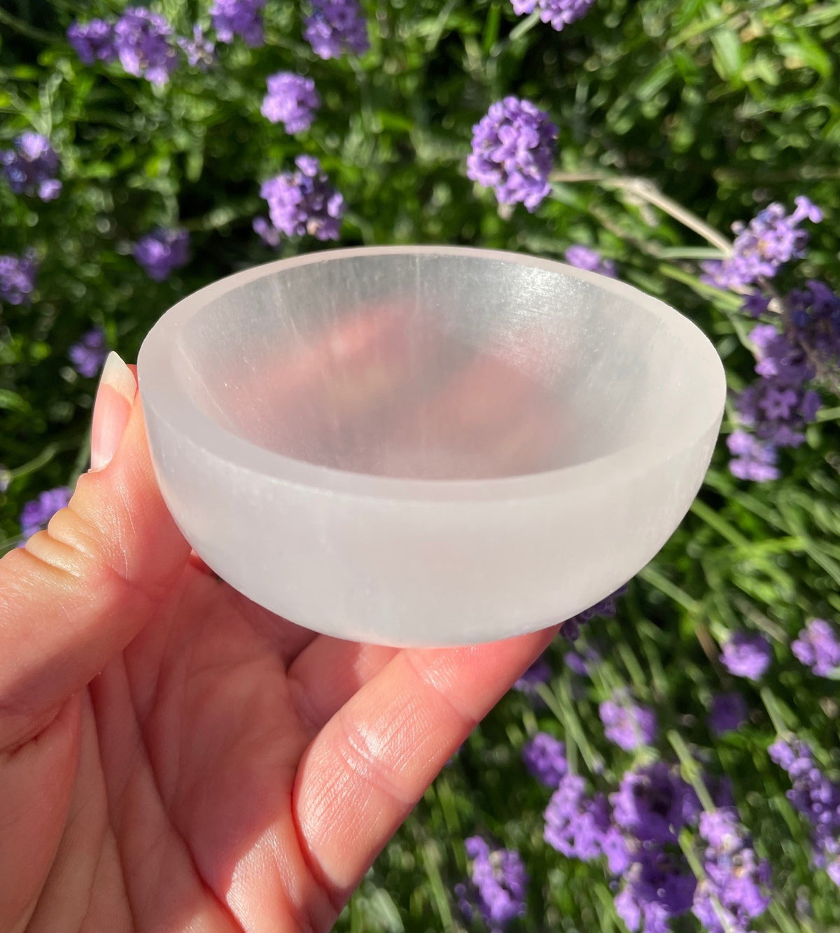 Selenit skål mini 1