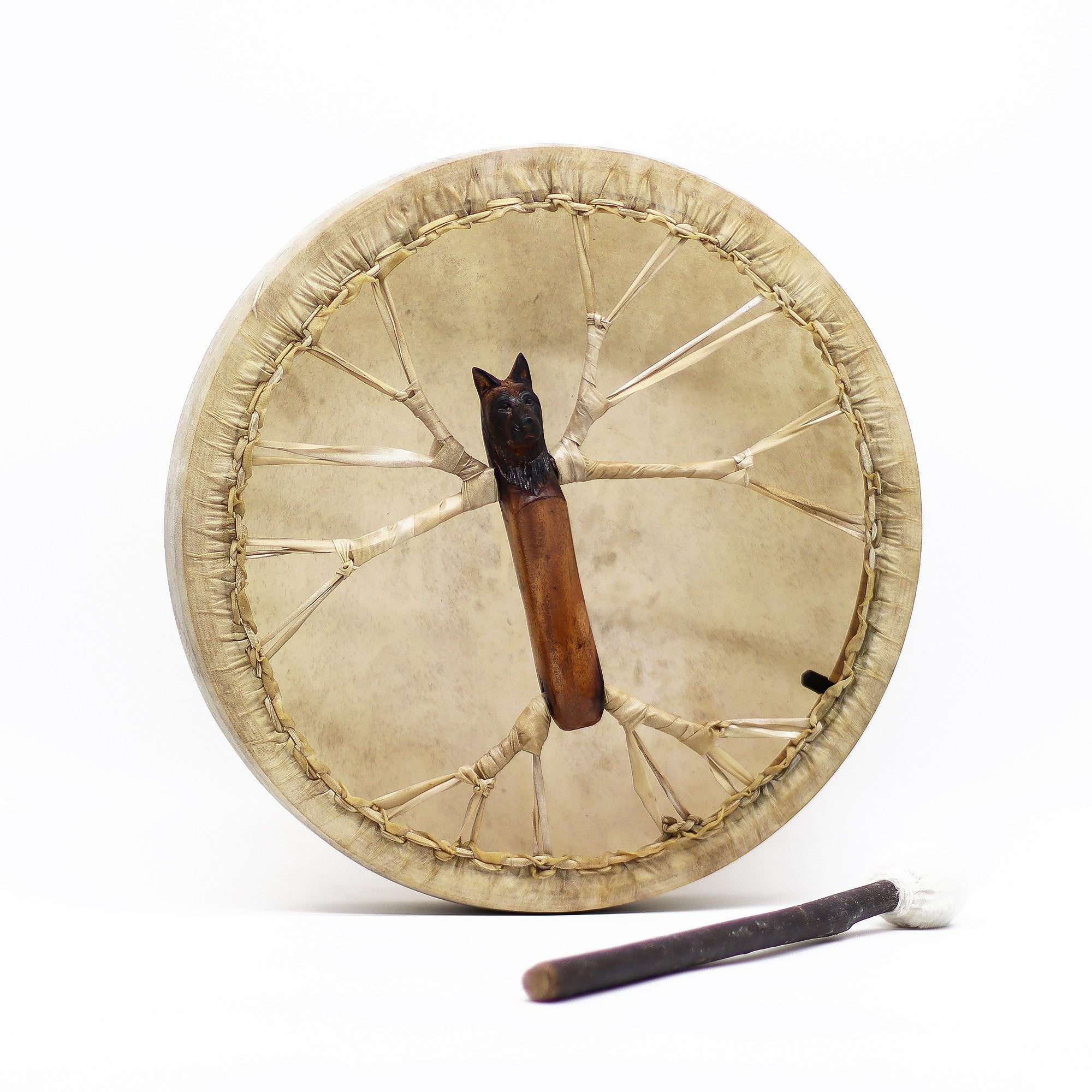 Sharman tromme - Spirit of the Wolf - 40cm 6