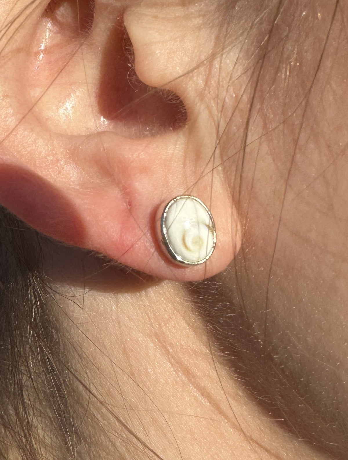 Shivas øje øreringe 6 mm 2