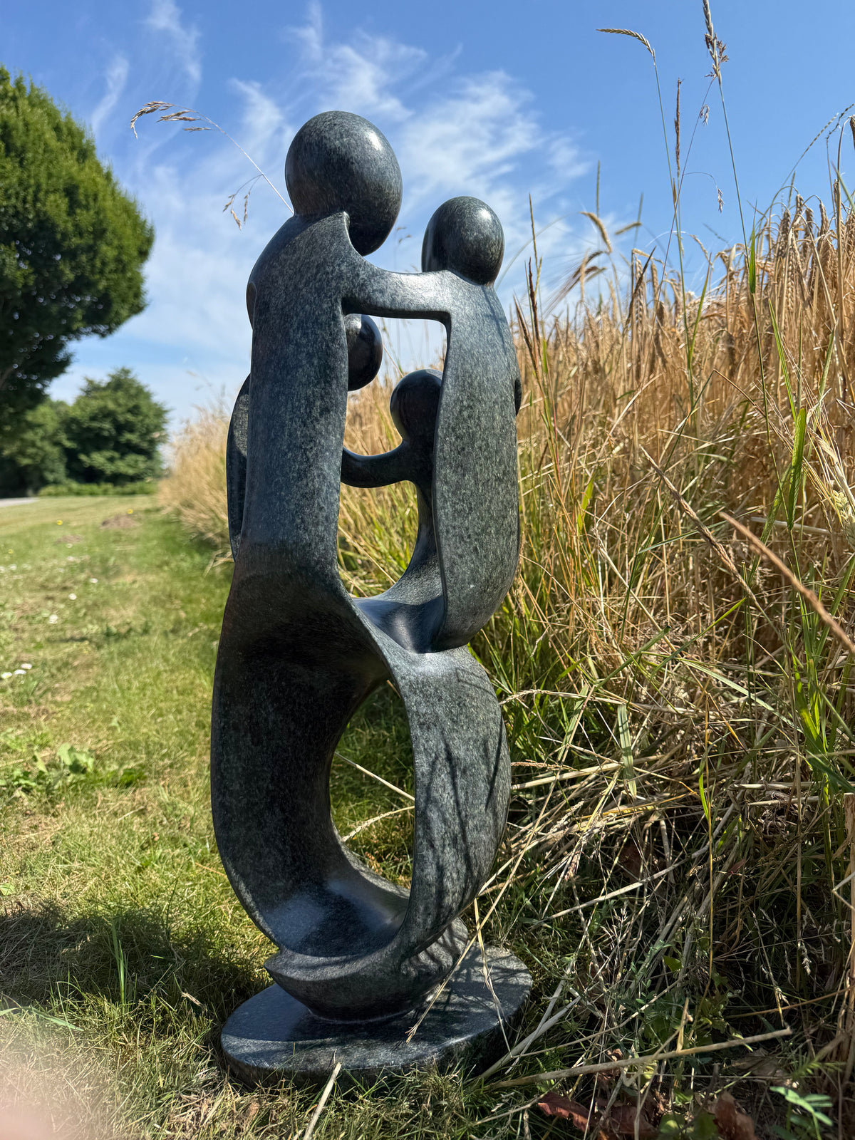 Familie Skulptur 69cm