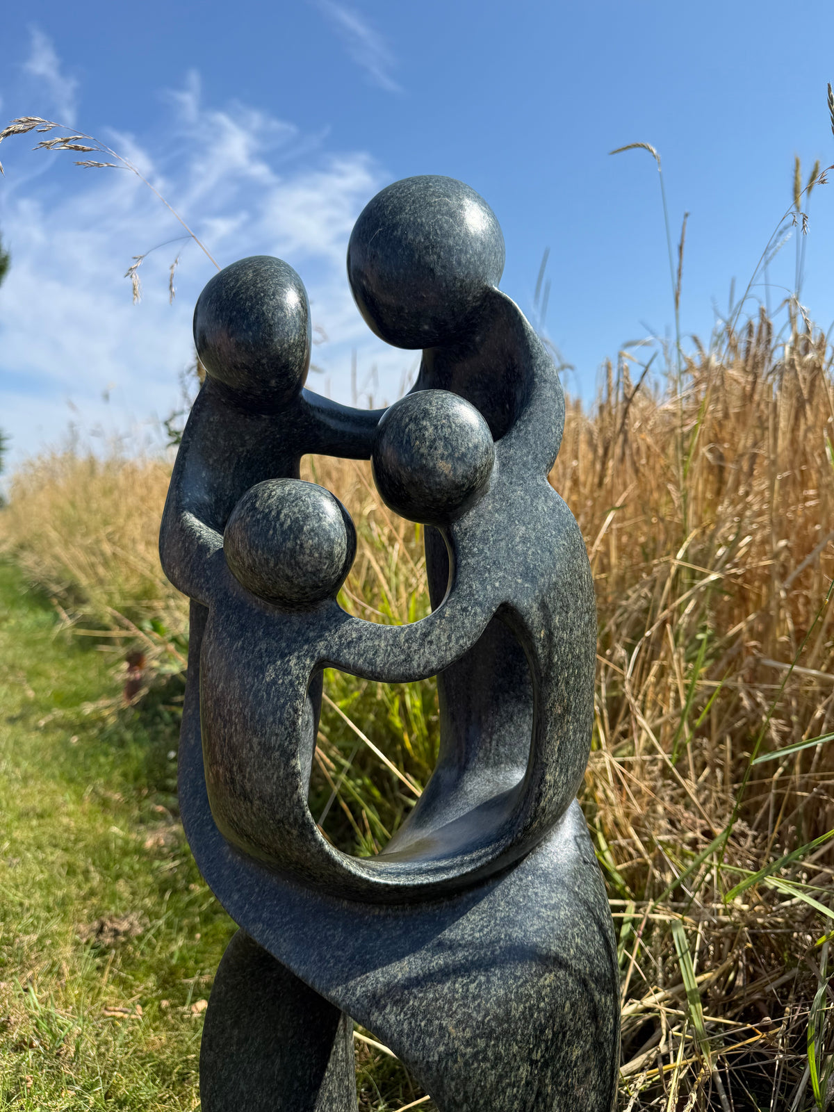 Familie Skulptur 69cm