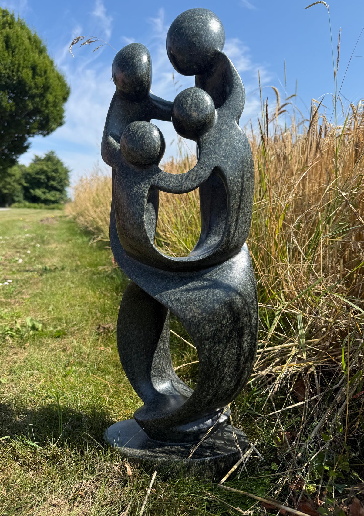 Familie Skulptur 69cm