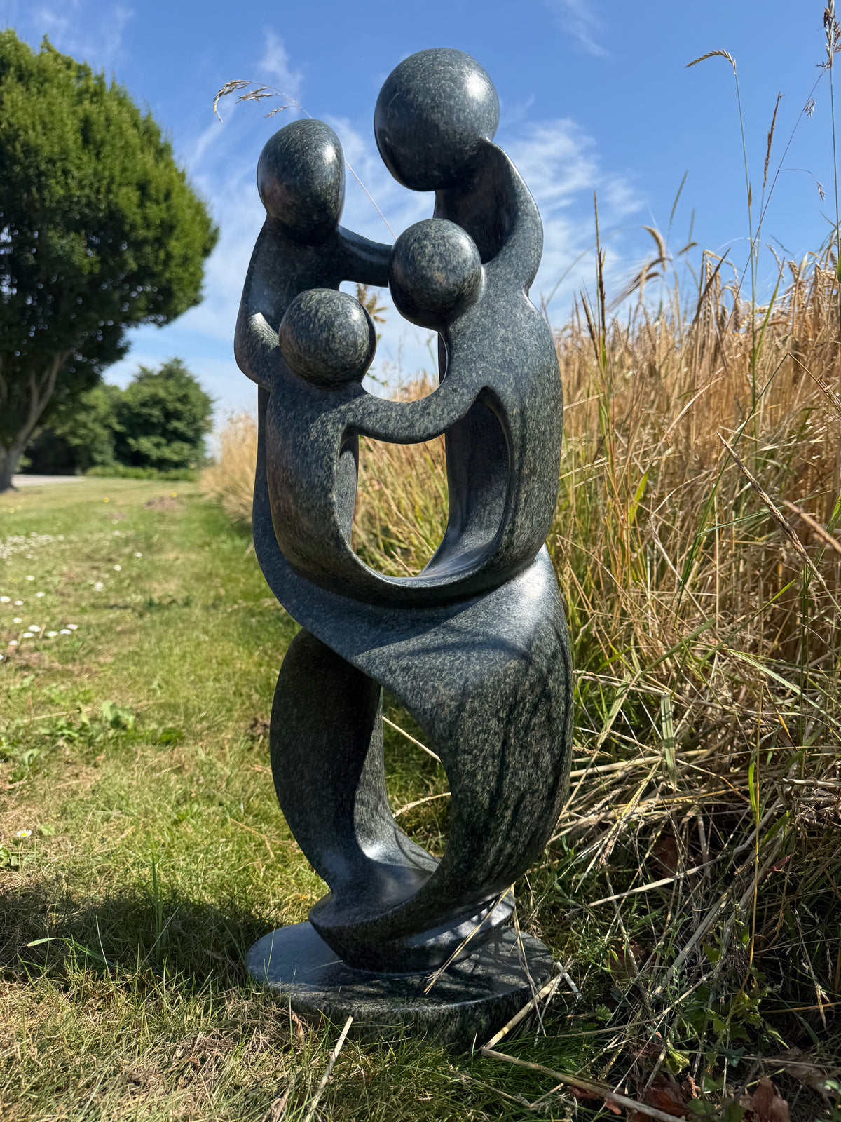 Familie Skulptur 69cm