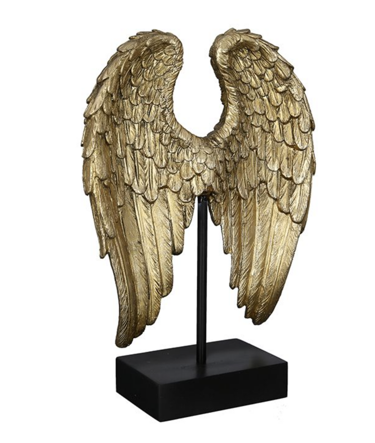 Skulptur m. Guld Englevinger 1