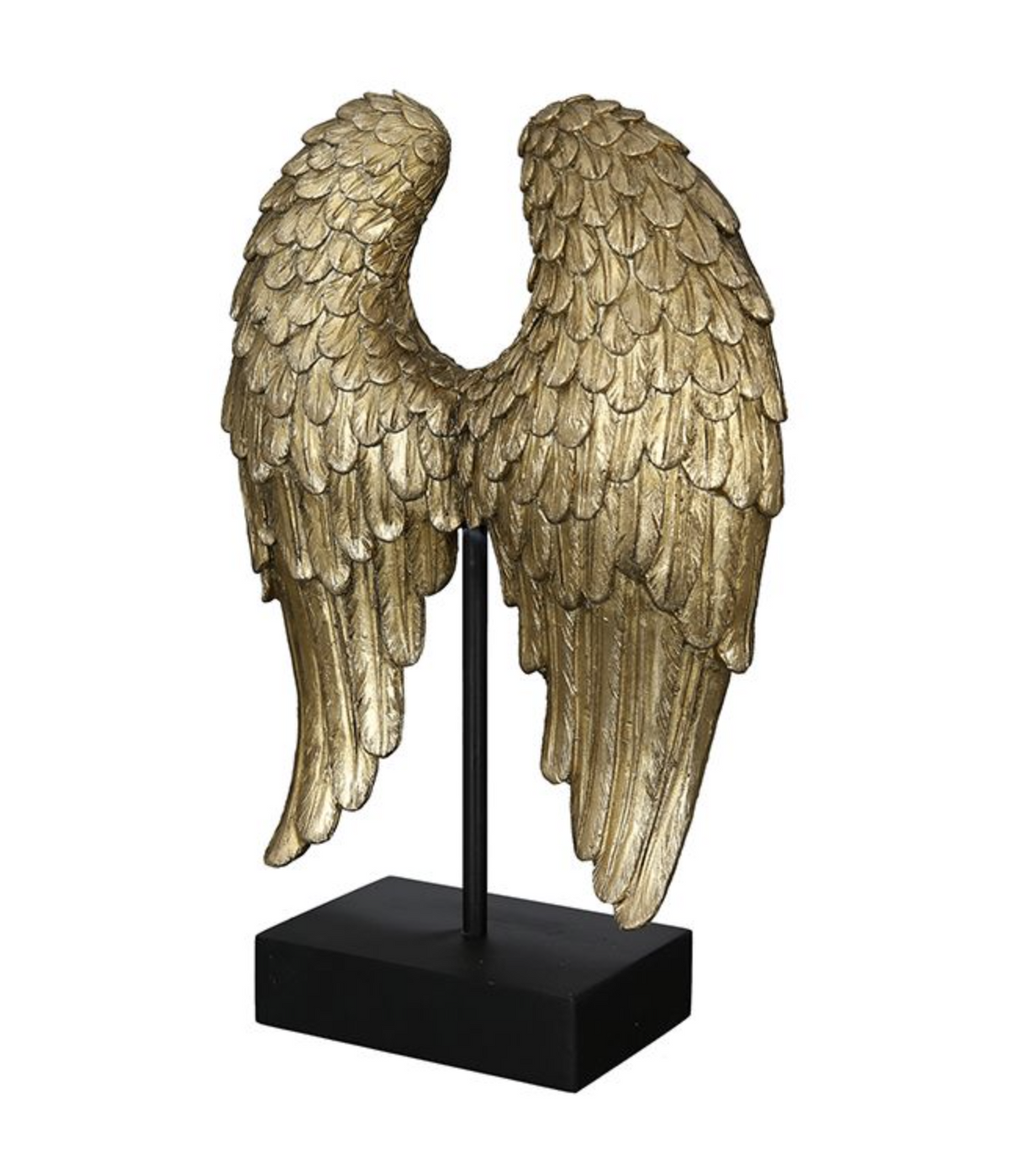 Skulptur m. Guld Englevinger 2