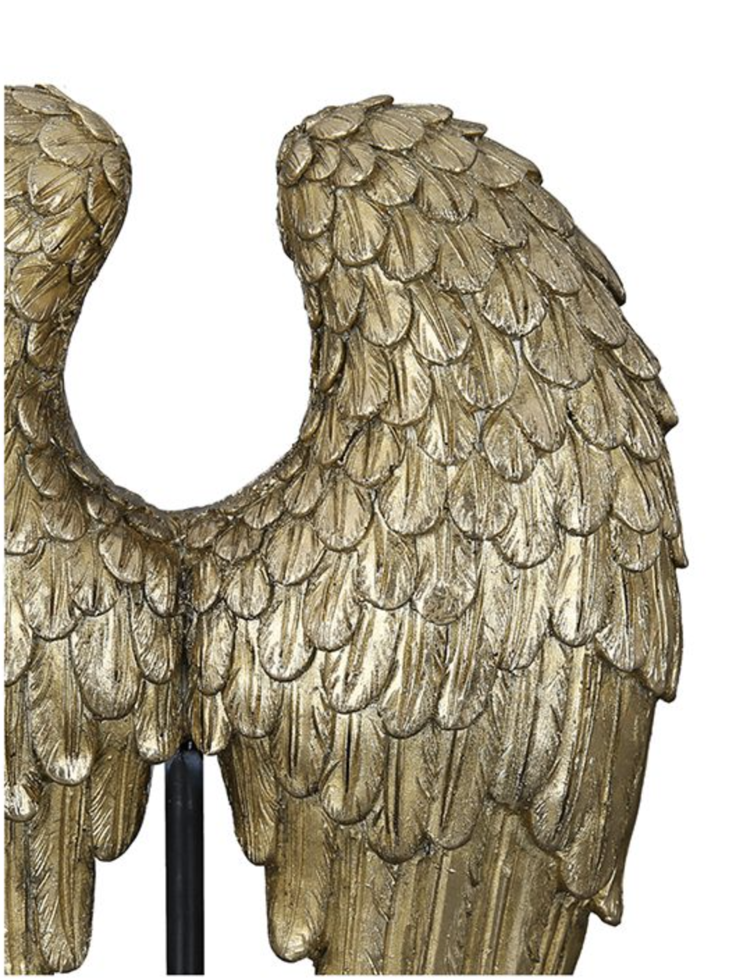 Skulptur m. Guld Englevinger 3