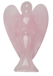 Skytsengel i Rosakvarts 4 cm 2