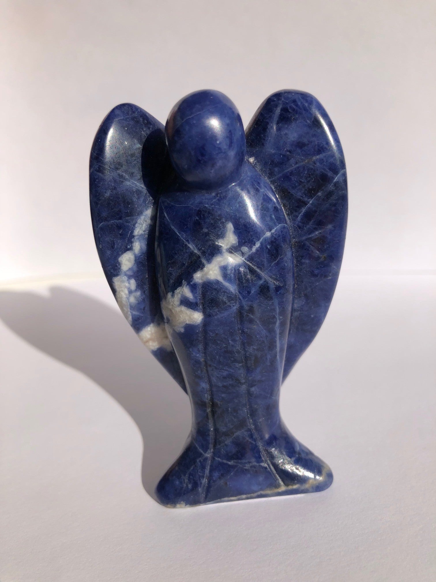Skytsengel i Sodalit 7,5 cm 2