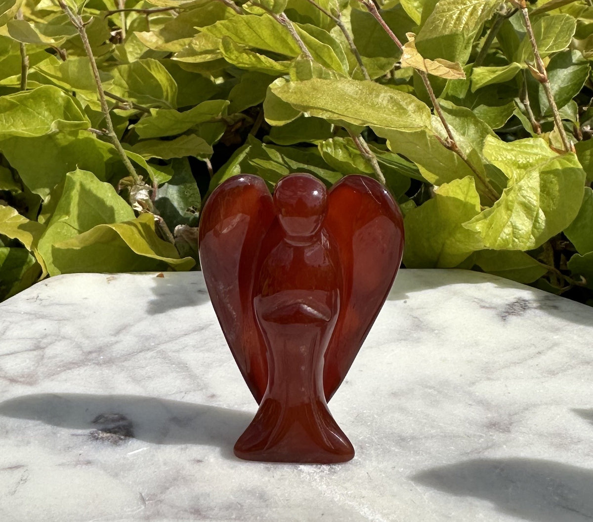 Skytsengel Karneol 5 cm 4