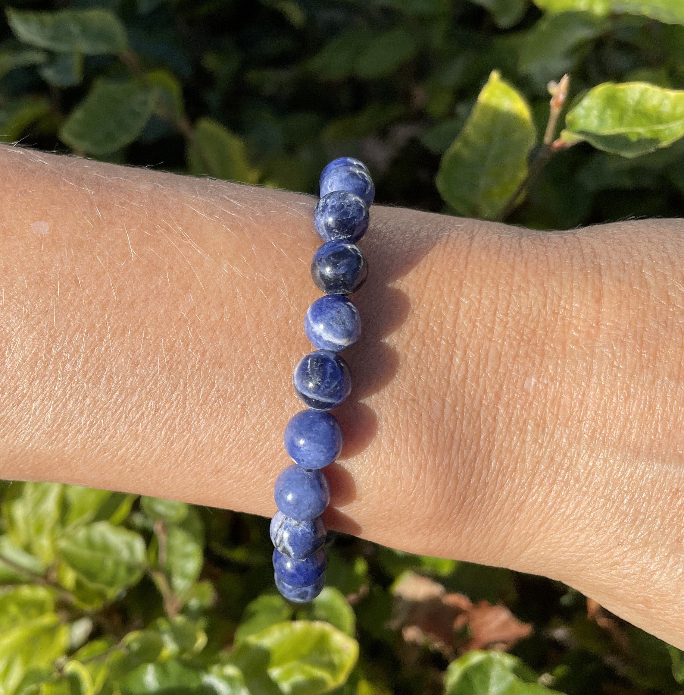 Sodalit armbånd 8 mm 1