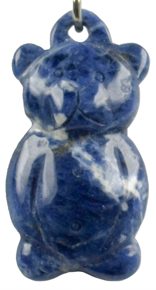 Sodalit bamse nøglering