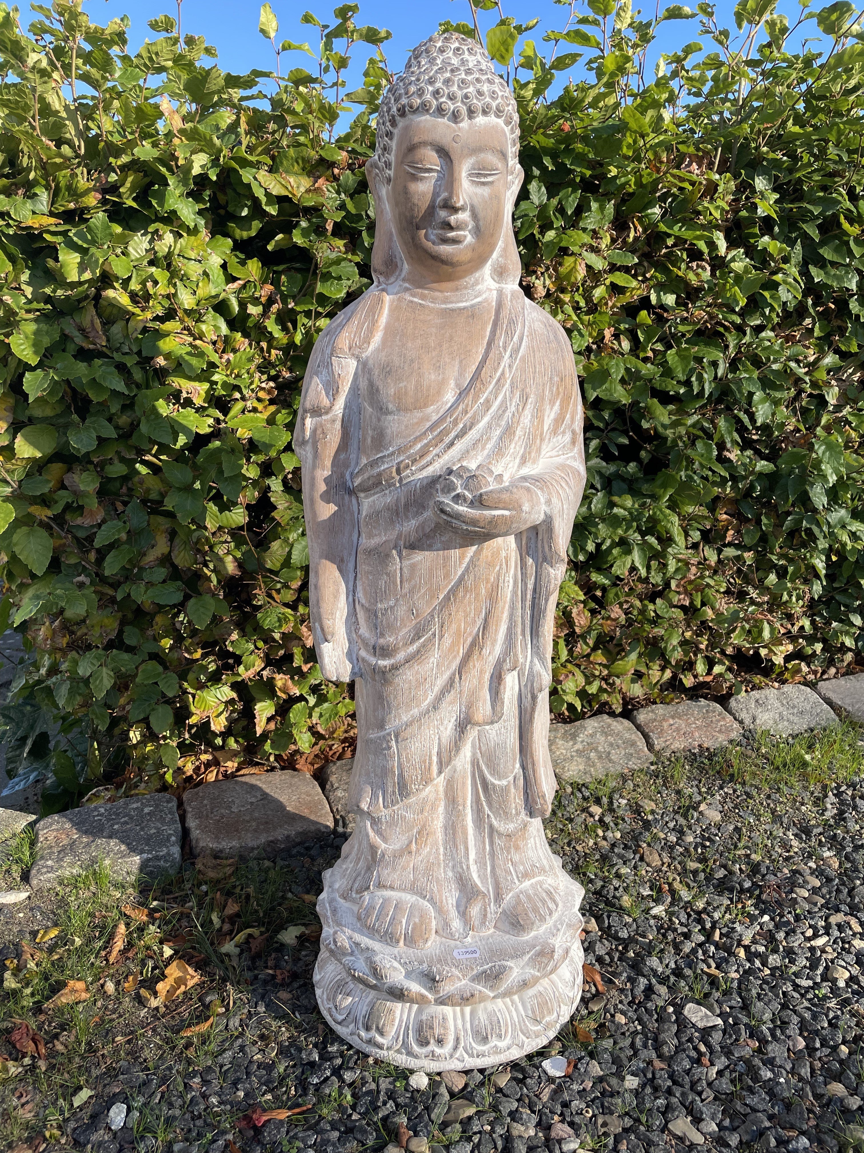 Stor Buddha figur stående - 91 cm 2