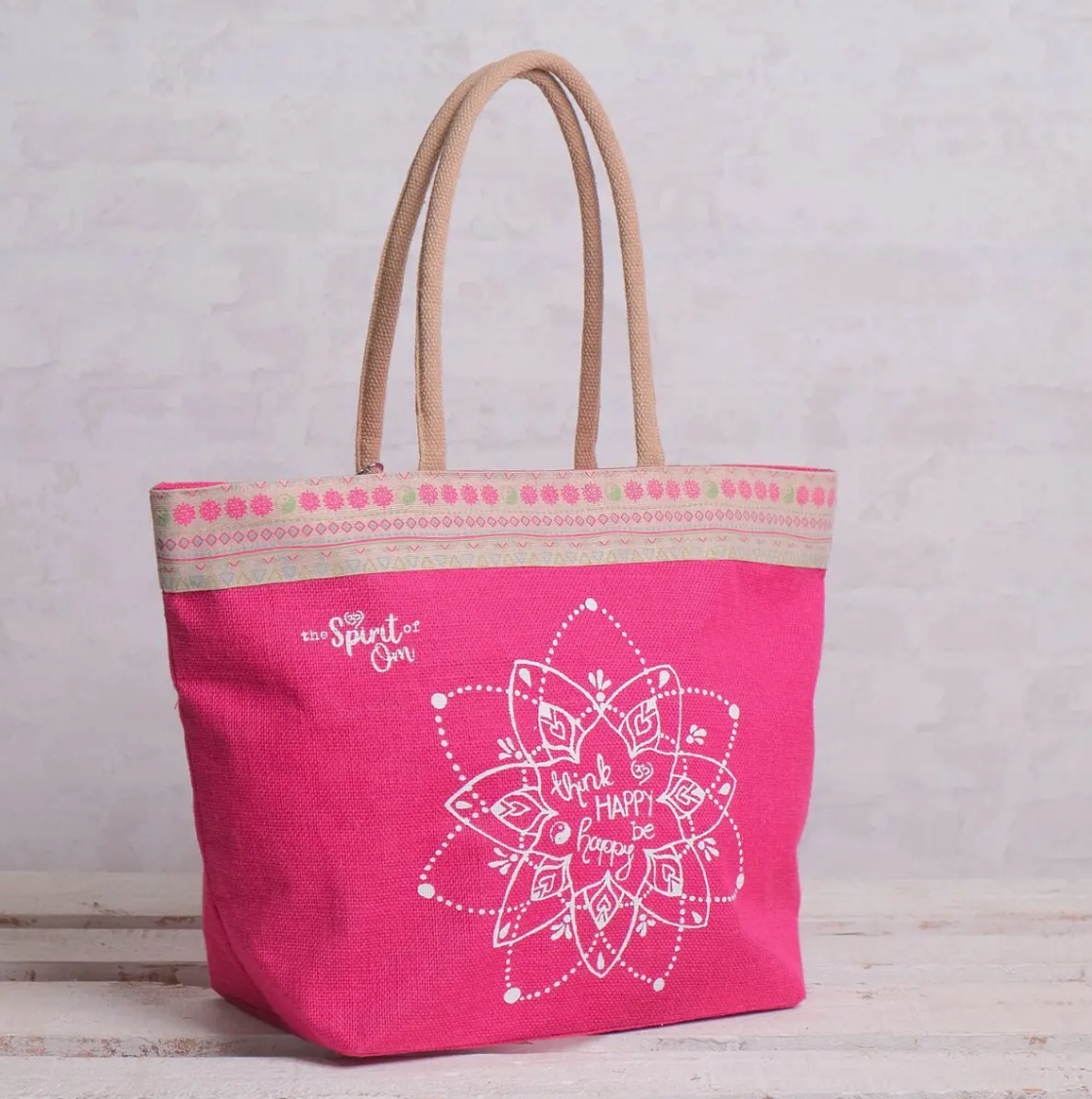 Strandtaske Pink 2