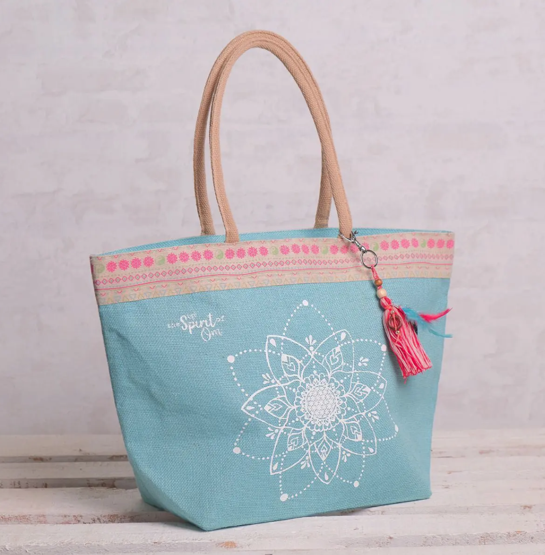 Strandtaske Turkis 1