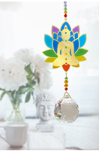 Swarovski - Buddha - Guld 2