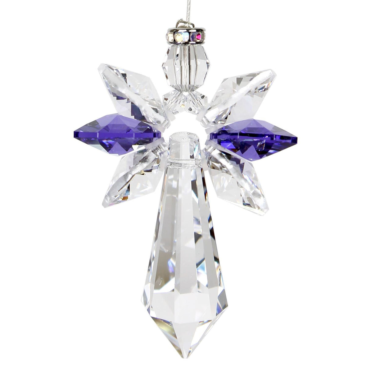Swarovski krystal engel Ametyst 1