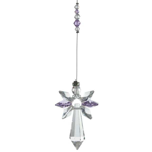 Swarovski krystal engel i Light Ametyst